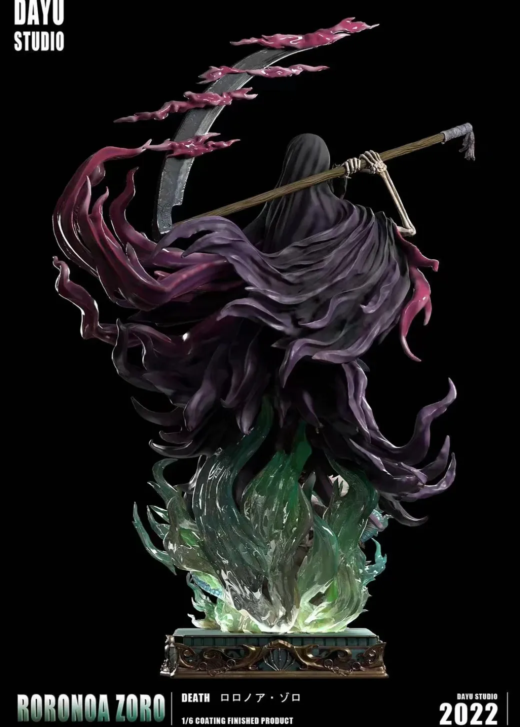 S- & S+ Size Death & Roronoa Zoro - ONE PIECE Resin Statue - DAYU Studios