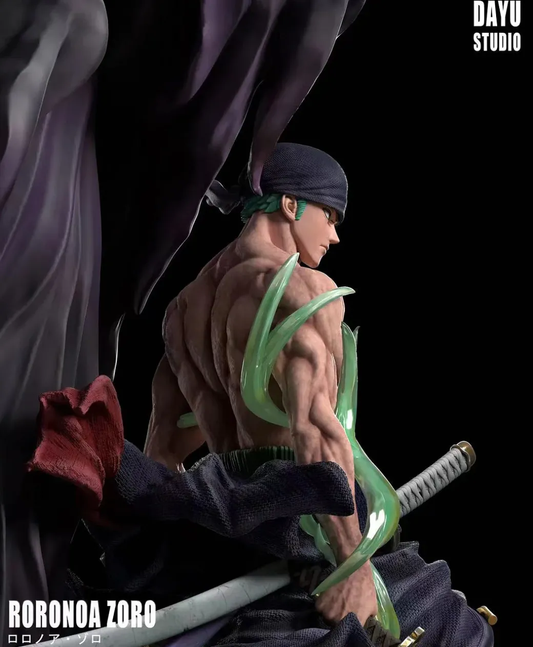 S- & S+ Size Death & Roronoa Zoro - ONE PIECE Resin Statue - DAYU Studios