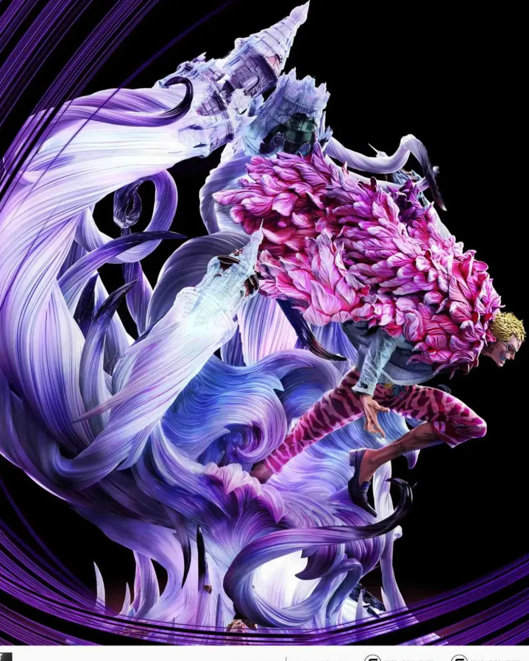 S- Scale Donquixote Doflamingo - ONE PIECE Resin Statue - LAST SLEEP Studios
