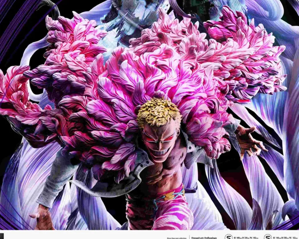 S- Scale Donquixote Doflamingo - ONE PIECE Resin Statue - LAST SLEEP Studios