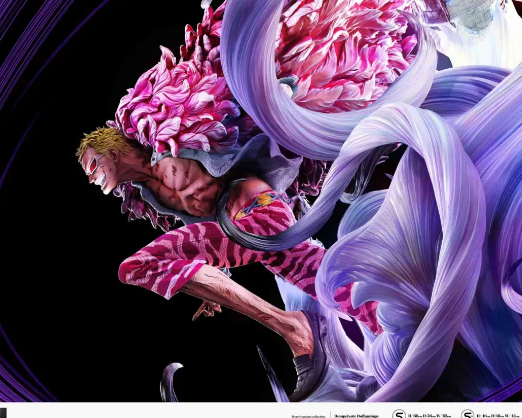 S- Scale Donquixote Doflamingo - ONE PIECE Resin Statue - LAST SLEEP Studios
