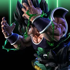 S- Scale Legendary Super Saiyan Broly Bust Statue with LED - Dragon Ball Resin Statue - FXW Studio