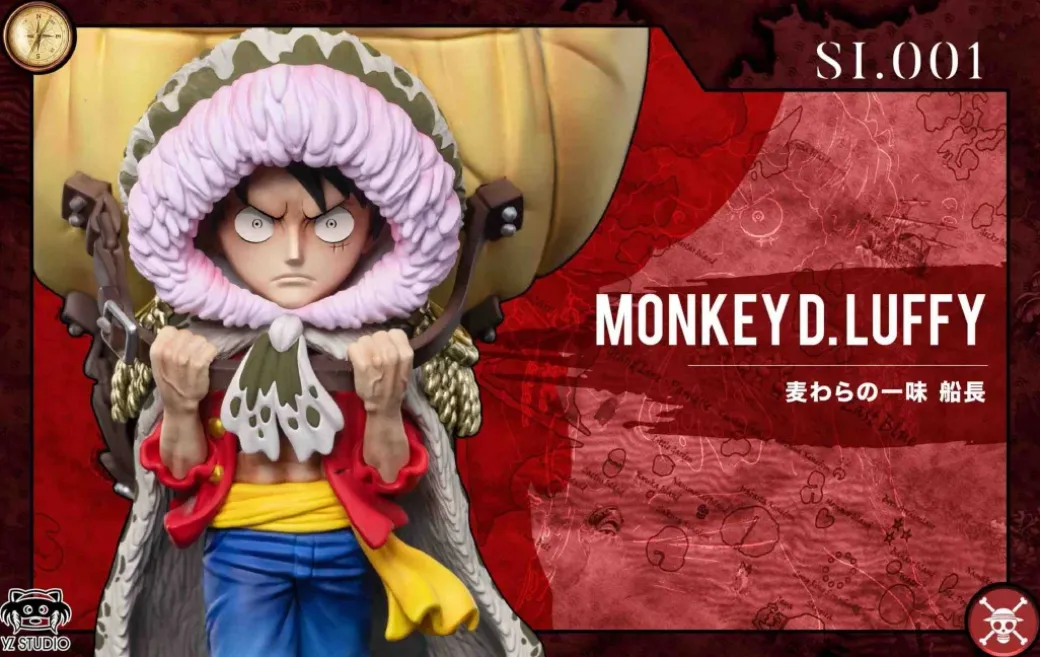 Sabaody Arc 001 Backpack Monkey D. Luffy - ONE PIECE Statue - YZ Studios