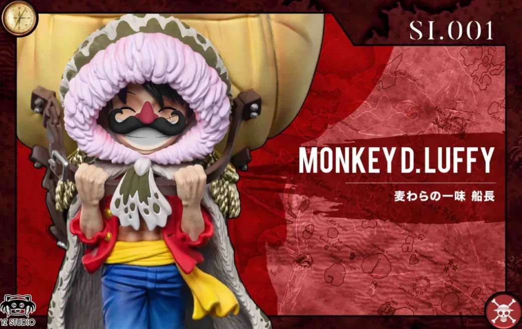 Sabaody Arc 001 Backpack Monkey D. Luffy - ONE PIECE Statue - YZ Studios