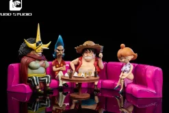 Sabaody Island Fake Straw Hat Crew - ONE PIECE Resin Statue - CUBE Studio