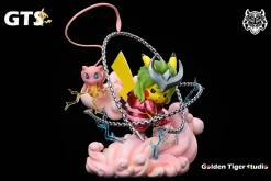 Saint Seiya Shun Cosplay Pikachu - Pokemon Resin Statue - Golden Tiger Studio