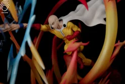 Saitama vs Son Goku - One Punch-Man Dragon Ball Resin Statue - YinJi Studio