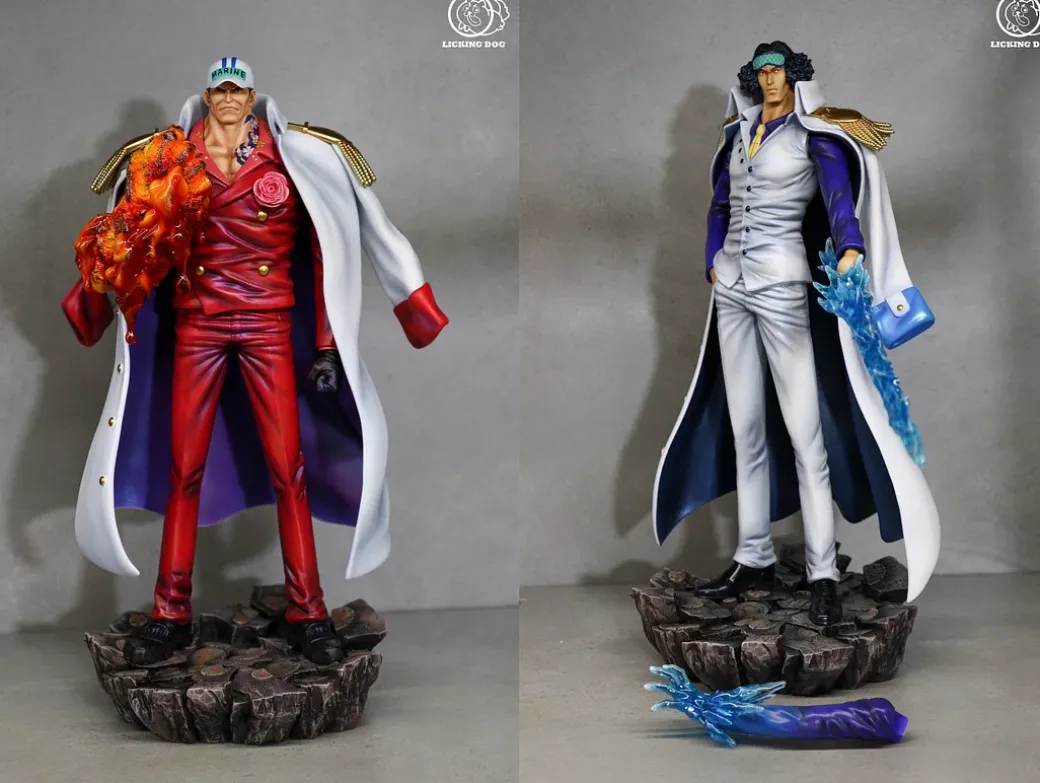Sakazuki/ Akainu & Kuzan - ONE PIECE Resin Statue - LICKING DOG Studio