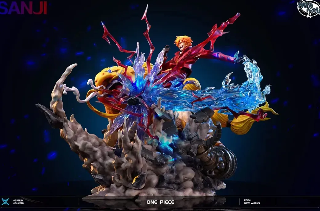 Sanji vs Queen - ONE PIECE Resin Statue - TataKau Studio
