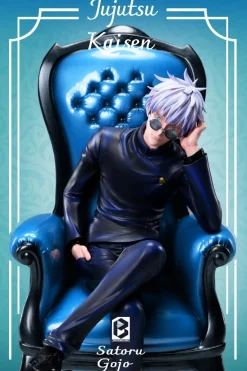Satoru Gojo - Jujutsu Kaisen Resin Statue - Black And White Studio