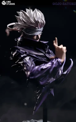 Satoru Gojo & Satoru Gojo Bust Statue - Jujutsu Kaisen Resin Statue - UNO Studio