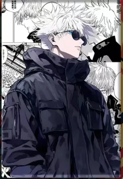 Satoru Gojo & Suguru Geto Decorative Painting & Fridge Magnet - Jujutsu Kaisen - BLK Studio