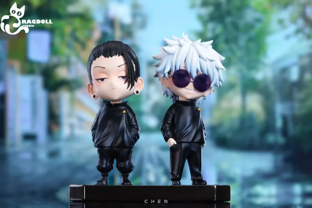Satoru Gojo & Suguru Geto - Jujutsu Kaisen Resin Statue - Ragdoll Studio