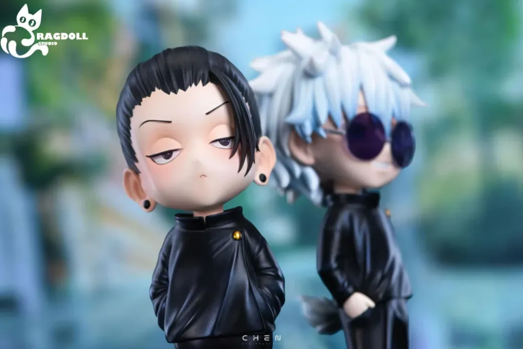 Satoru Gojo & Suguru Geto - Jujutsu Kaisen Resin Statue - Ragdoll Studio