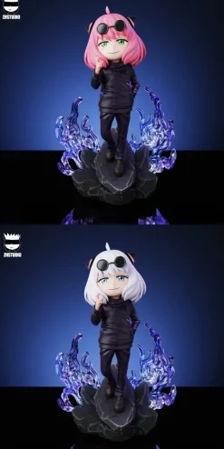 Satoru Gojo Cosplay Anya Forger - Jujutsu Kaisen SPY X FAMILY Resin Statue - ZhengHuo Studio