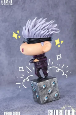 Satoru Gojo Cosplay Shin-chan - Jujutsu Kaisen Crayon Shin-chan Resin Statue - HuanZhuangShe Studio