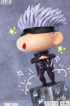 Satoru Gojo Cosplay Shin-chan - Jujutsu Kaisen Crayon Shin-chan Resin Statue - HuanZhuangShe Studio