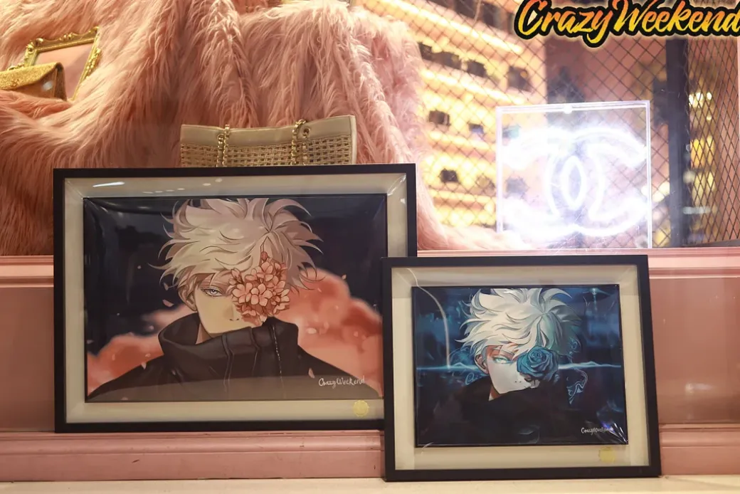 Satoru Gojo Decorative Painting - Jujutsu Kaisen - Crazy Weekend Studio