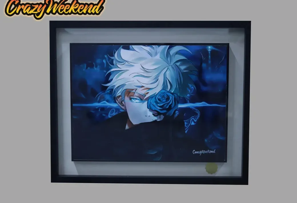 Satoru Gojo Decorative Painting - Jujutsu Kaisen - Crazy Weekend Studio