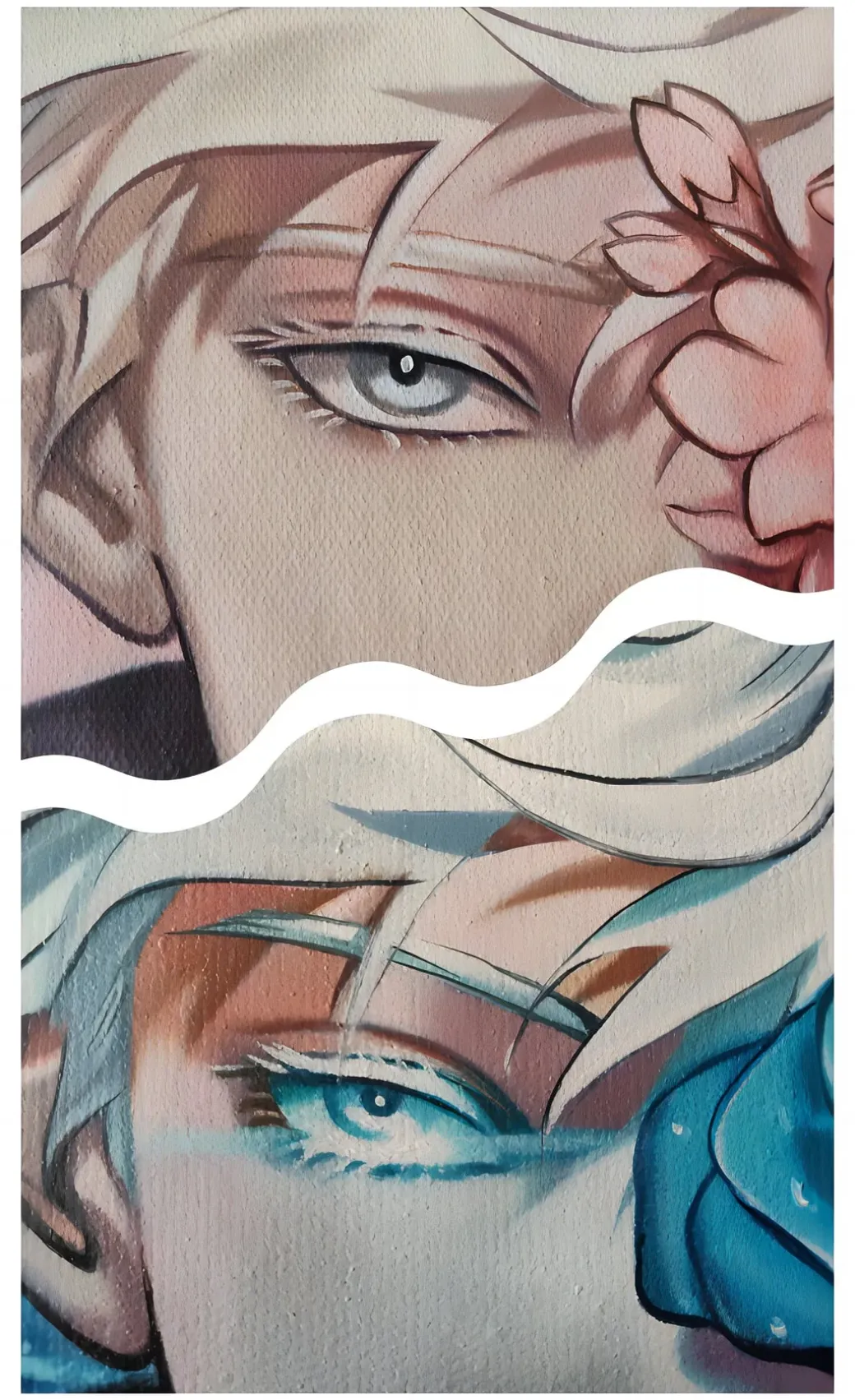 Satoru Gojo Decorative Painting - Jujutsu Kaisen - Crazy Weekend Studio
