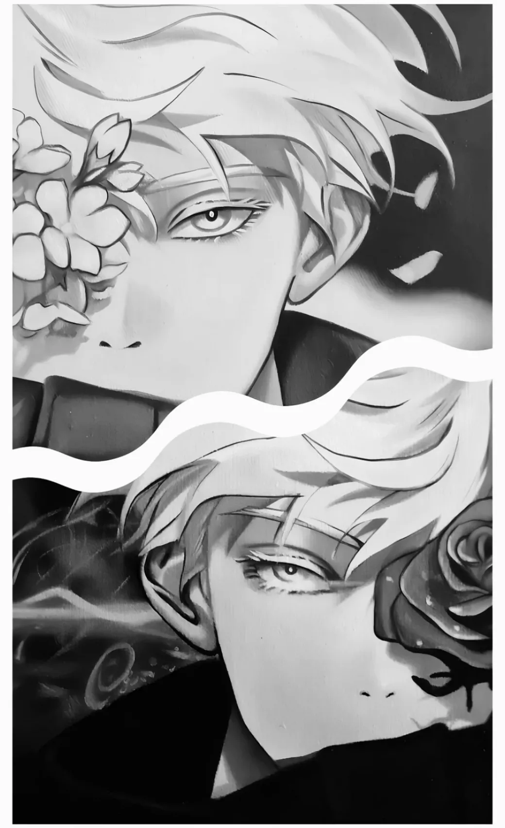 Satoru Gojo Decorative Painting - Jujutsu Kaisen - Crazy Weekend Studio