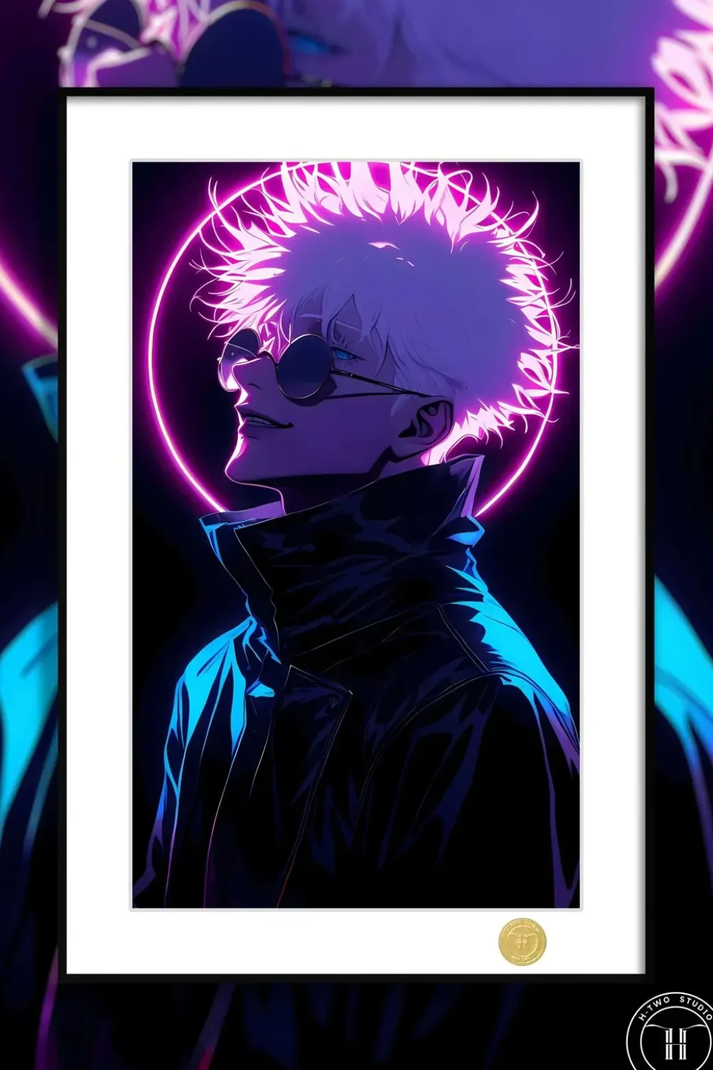 Satoru Gojo Decorative Painting - Jujutsu Kaisen - H-TWO Studio