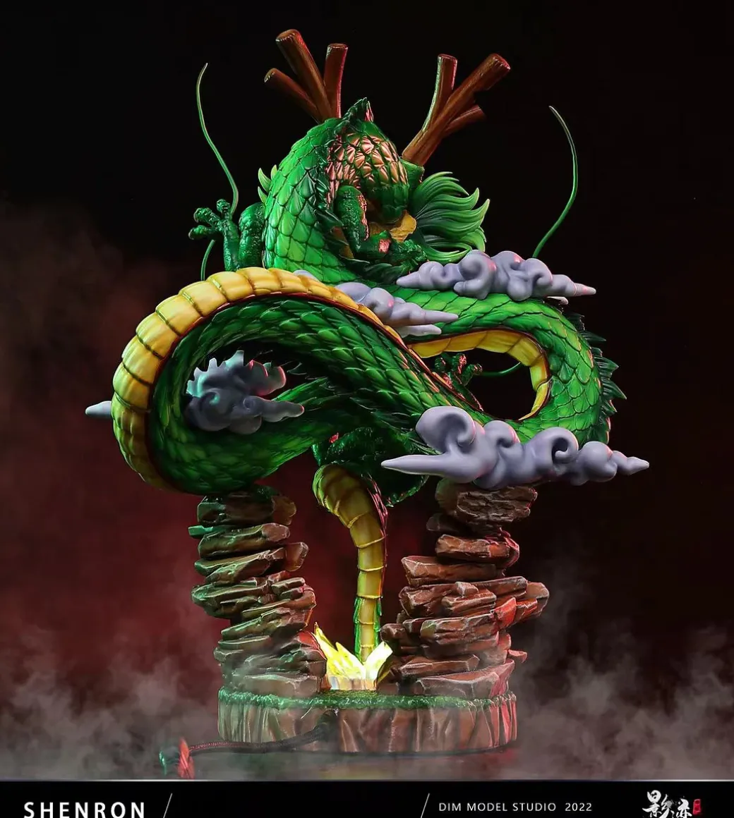 SD Scale Earth Shenron with LED - Dragon Ball Resin Statue - D-M Studios