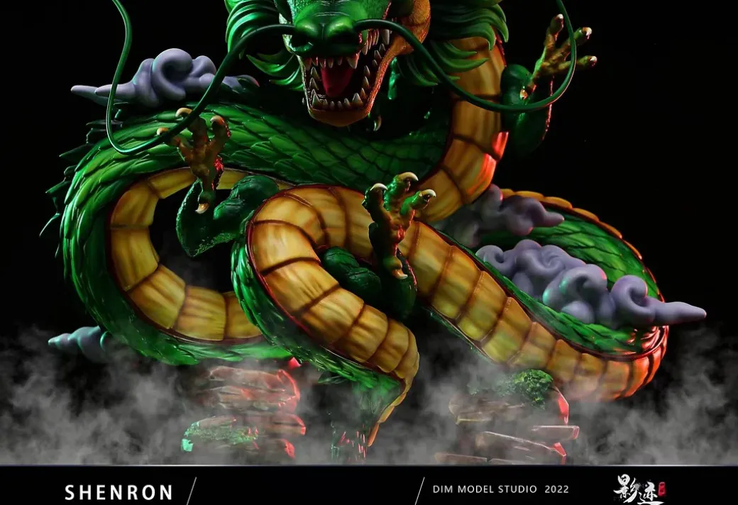 SD Scale Earth Shenron with LED - Dragon Ball Resin Statue - D-M Studios
