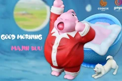 SD Scale Good Morning Majin Buu - Dragon Ball Resin Statue - Cookie Studios