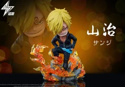 SD Scale Leather Jacket Roronoa Zoro & Sanji - ONE PIECE Resin Statue - ShanYing Studios
