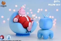 SD Scale Majin Buu On The Sofa - Dragon Ball Resin Statue - Cookie Studios