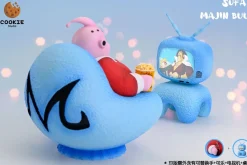 SD Scale Majin Buu On The Sofa - Dragon Ball Resin Statue - Cookie Studios