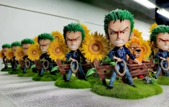 SD Scale Roronoa Zoro Finding Wine & Lion - ONE PIECE Resin Statue - PJMQ Studios