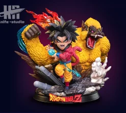 SD Scale Super Saiyan 4 Son Goku - Dragon Ball GT Resin Statue - Knife-Studio