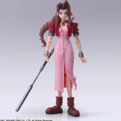 Second Edition Bring Arts Series Movable Aerith Gainsborough - (FF7) Final Fantasy VII Official Statue - Square Enix