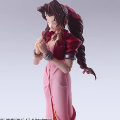 Second Edition Bring Arts Series Movable Aerith Gainsborough - (FF7) Final Fantasy VII Official Statue - Square Enix