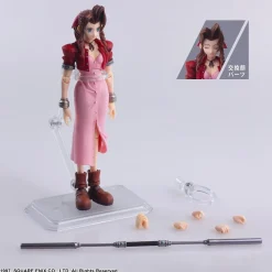 Second Edition Bring Arts Series Movable Aerith Gainsborough - (FF7) Final Fantasy VII Official Statue - Square Enix