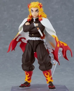 Second Edition Figma Series Kyojuro Rengoku - Demon Slayer: Kimetsu no Yaiba Official Statue - Max Factory