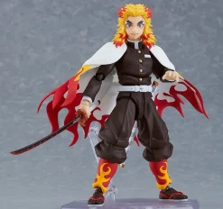 Second Edition Figma Series Kyojuro Rengoku - Demon Slayer: Kimetsu no Yaiba Official Statue - Max Factory