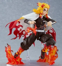 Second Edition Figma Series Kyojuro Rengoku - Demon Slayer: Kimetsu no Yaiba Official Statue - Max Factory