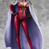 Second Edition Portrait of Pirates Series Limited Edition Black Cage Ver. Hina - ONE PIECE Official Statue - MegaHouse