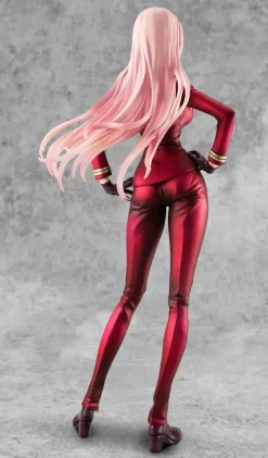 Second Edition Portrait of Pirates Series Limited Edition Black Cage Ver. Hina - ONE PIECE Official Statue - MegaHouse