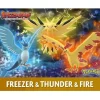 Second Edition Scale World Kanto Region Legendary Birds - Pokemon Official Statue - BANDAI SHOKUGAN