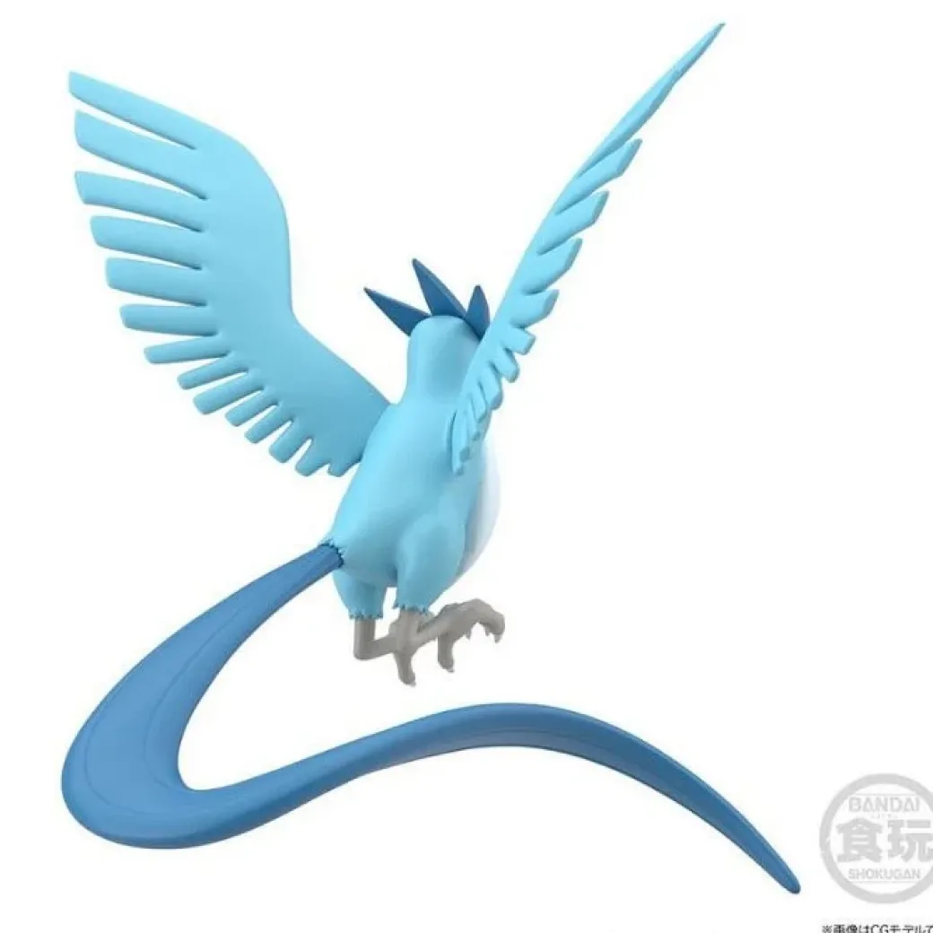 Second Edition Scale World Kanto Region Legendary Birds - Pokemon Official Statue - BANDAI SHOKUGAN