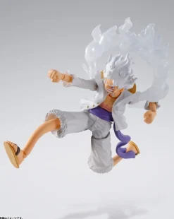 Second Edition S.H. Figuarts Gear 5 Nika Monkey D. Luffy - ONE PIECE Official Statue - TAMASHII