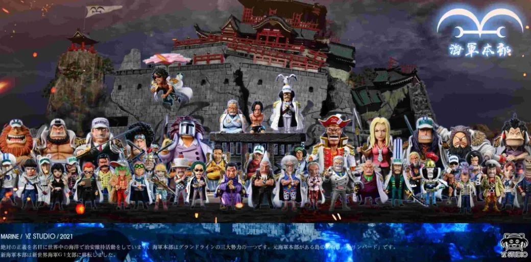 Sengoku - ONE PIECE Statue - YZ Studios