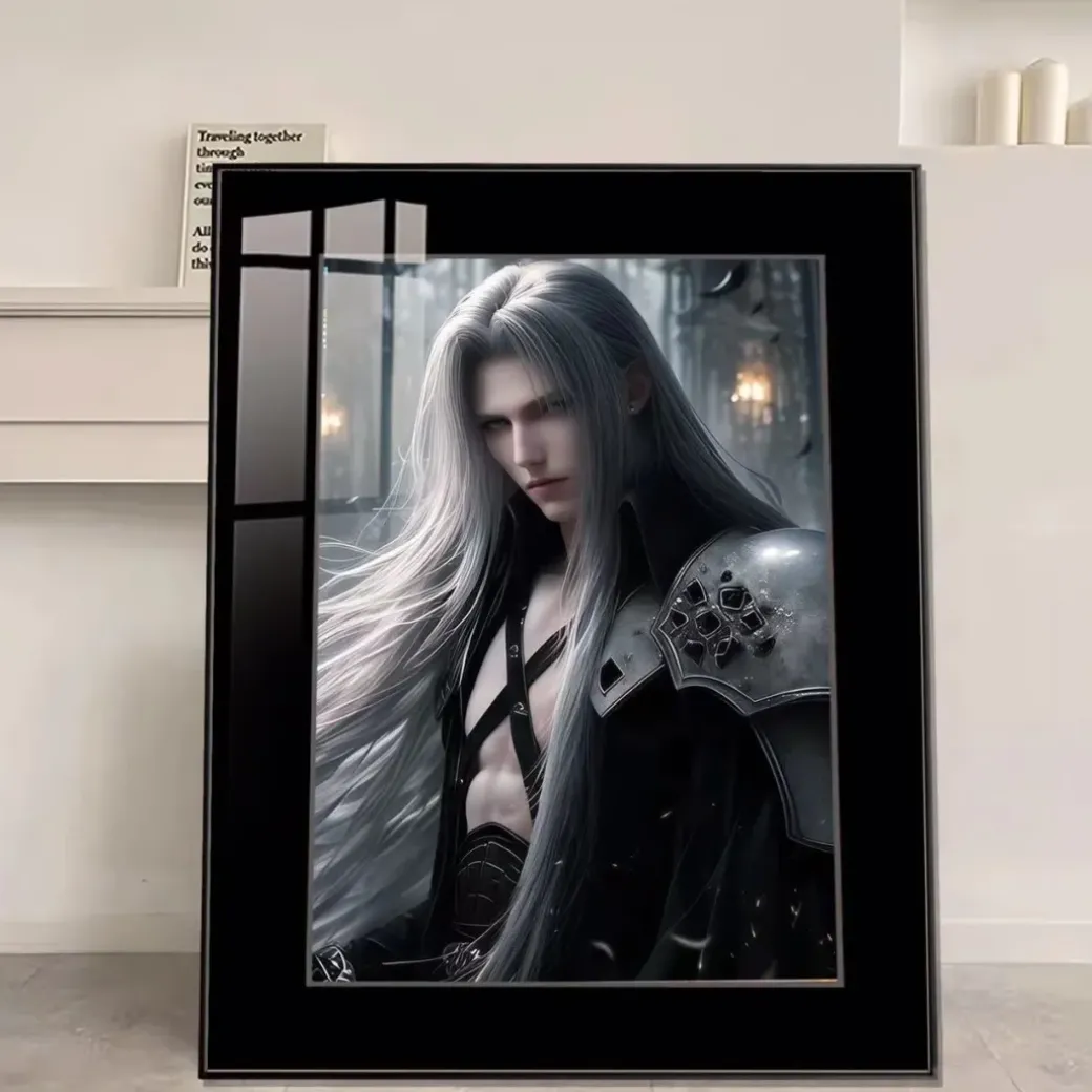 Sephiroth Decorative Painting - (FF7) Final Fantasy VII Decorative Painting - JuZi Studio