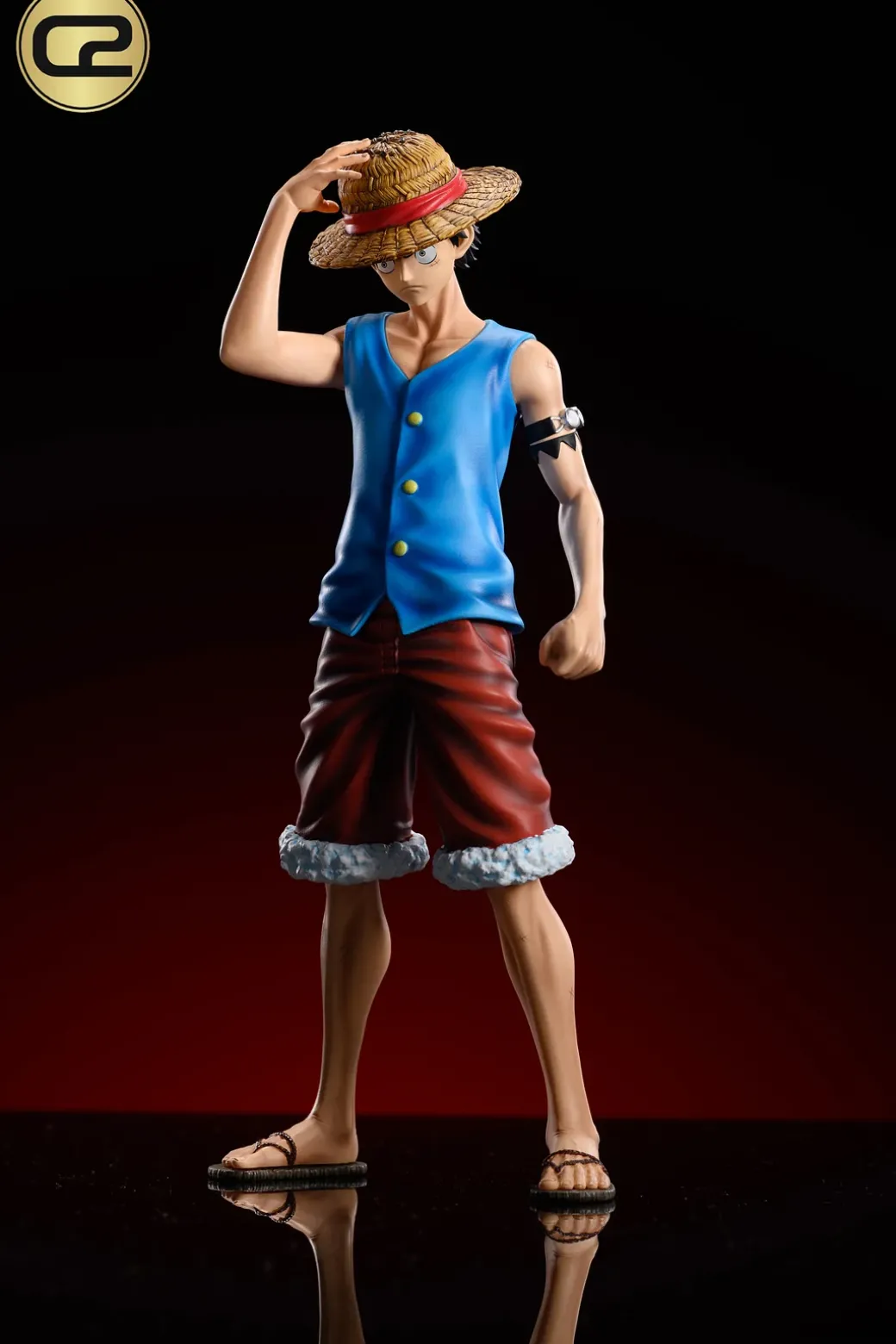 Serious Face Monkey D. Luffy - ONE PIECE Resin Statue - C2 Studio