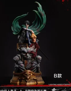 Seriously Injured Squad Captain Levi Ackerman - Attack On Titan Resin Statue - LC-Studios