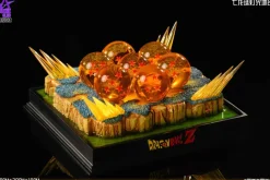 Seven Dragon Balls Base with LED - Dragon Ball Resin Statue - Scene Club Studio